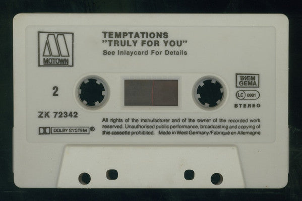 The Temptations -Truly For You