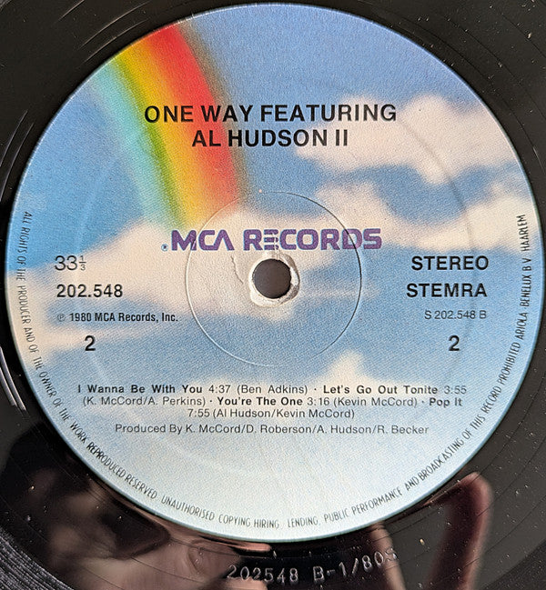 One Way Featuring Al Hudson -One Way Featuring Al Hudson II
