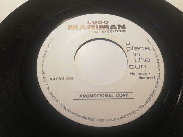 Ludo Mariman & The Exceptions -A Place In The Sun