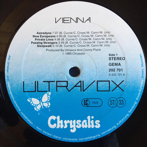Ultravox -Vienna
