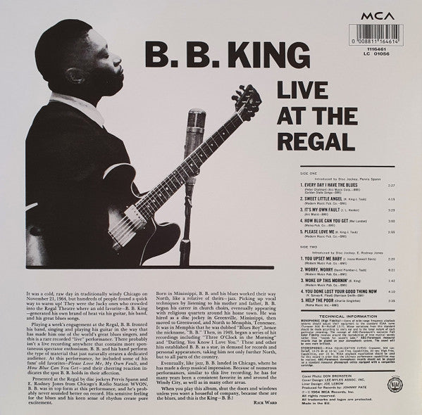 B.B. King - Live At The Regal