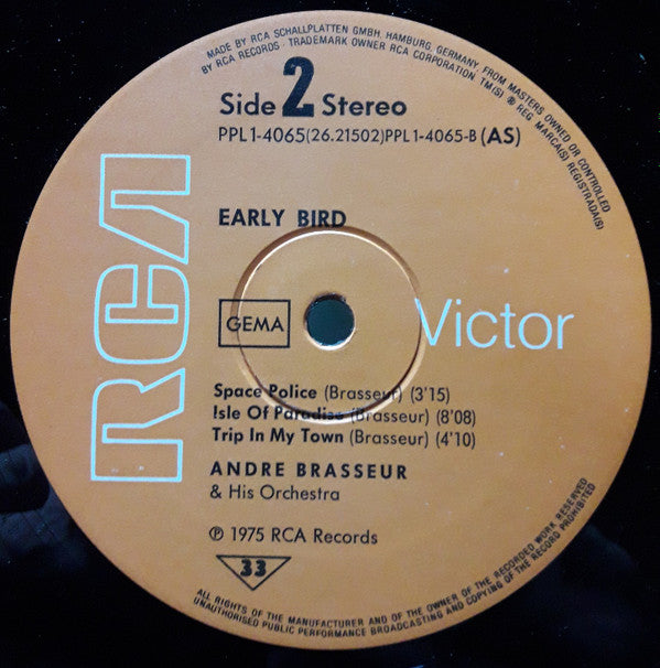 André Brasseur And His Orchestra - Early Bird