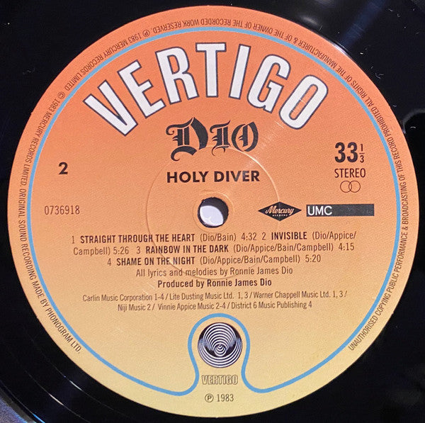 Dio (2) -Holy Diver