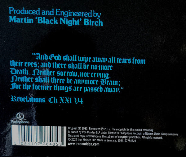 Iron Maiden -Piece Of Mind