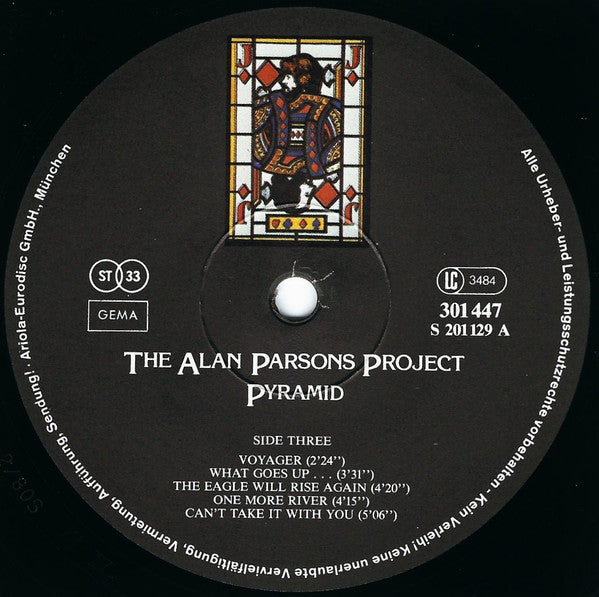 The Alan Parsons Project -I Robot / Pyramid / Eve / The Turn Of A Friendly Card