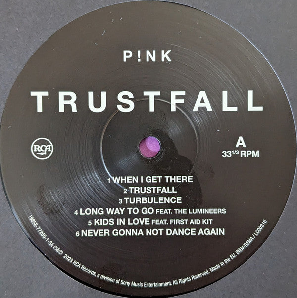 P!NK -Trustfall