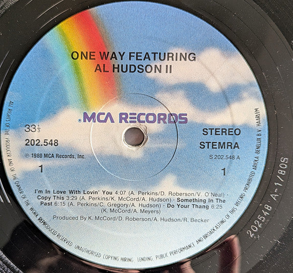 One Way Featuring Al Hudson -One Way Featuring Al Hudson II