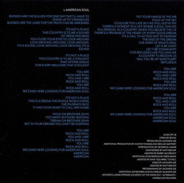 U2 -Songs Of Experience