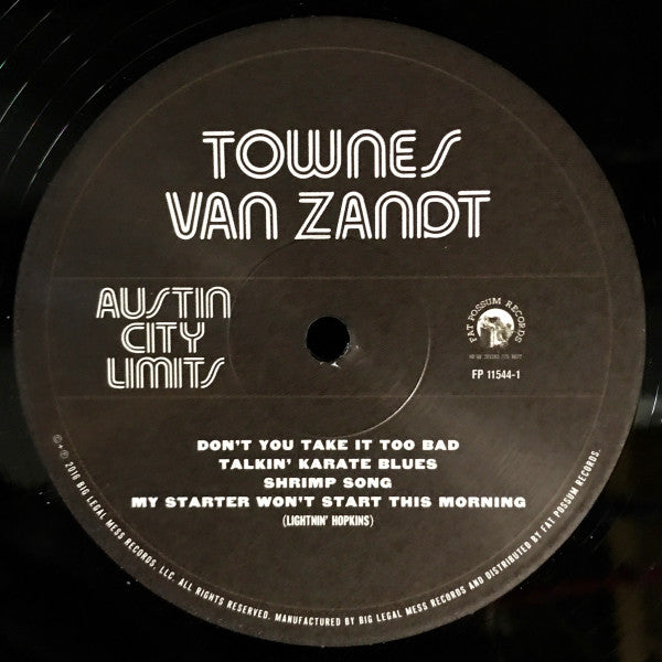 Townes Van Zandt -Live At Austin City Limits