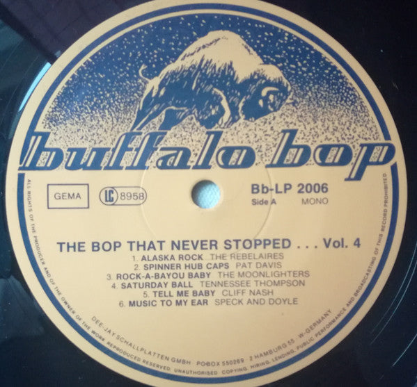 Various - Buffalo Bop: The Bop That Never Stopped Volume 4