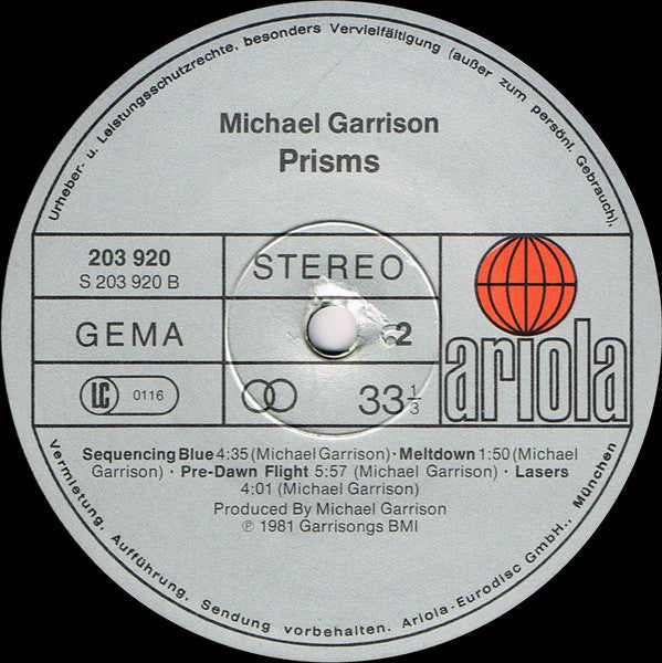Michael Garrison -Prisms