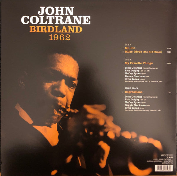 John Coltrane -Birdland 1962