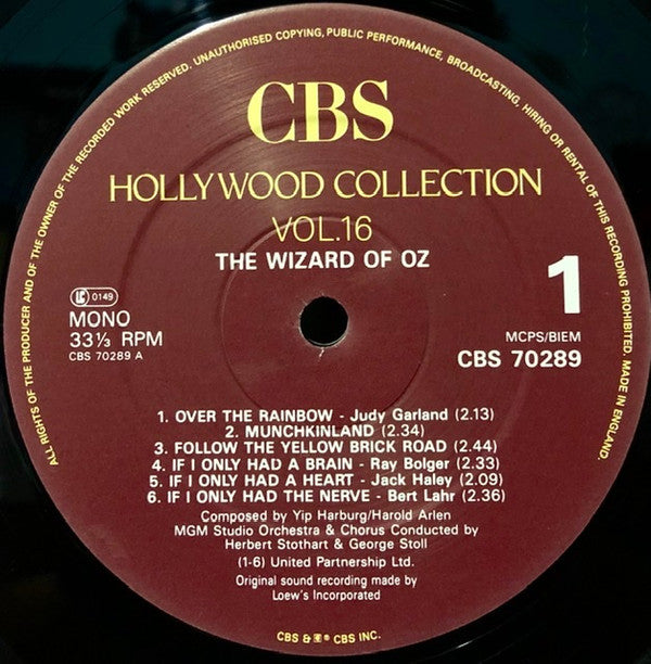 Various - The Wizard Of Oz