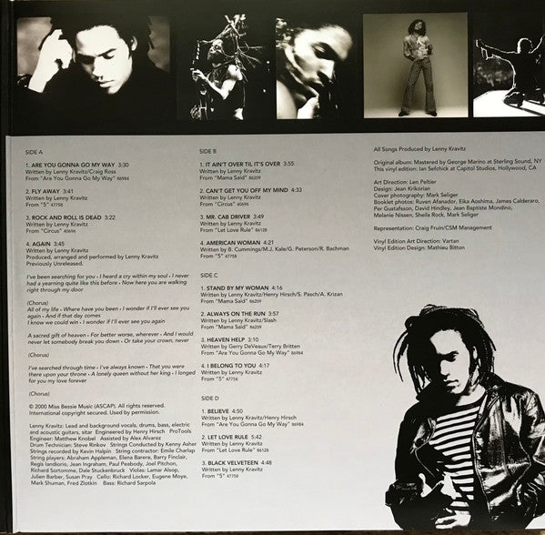 Lenny Kravitz -Greatest Hits