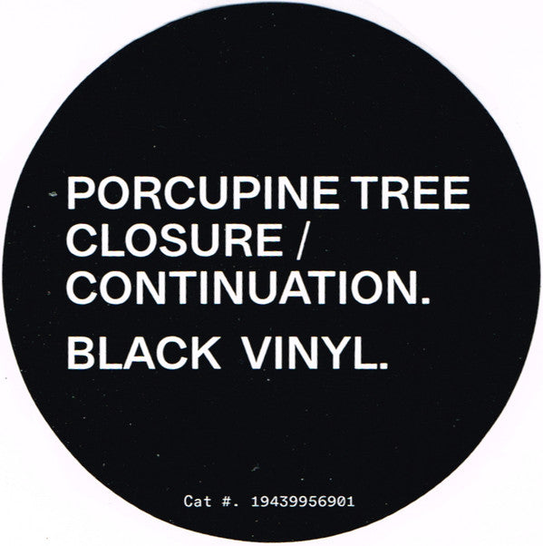 Porcupine Tree -Closure / Continuation