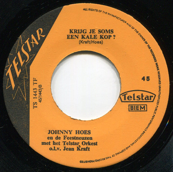 Johnny Hoes En De Feestneuzen -En We Drinken Tot We Zinken!