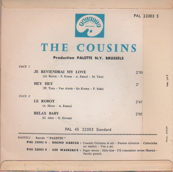 The Cousins -Je Reviendrai My Love
