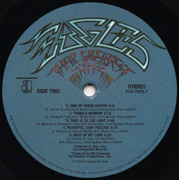 Eagles -Their Greatest Hits 1971-1975