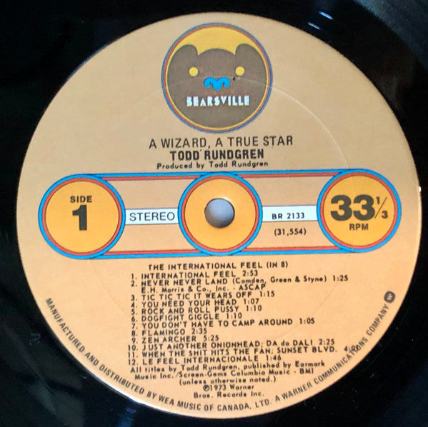 Todd Rundgren -A Wizard, A True Star
