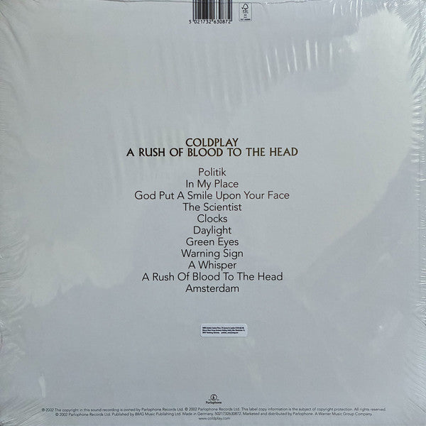 Coldplay -A Rush Of Blood To The Head