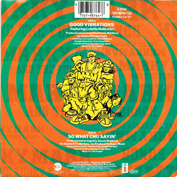 Marky Mark And The Funky Bunch* Featuring Loleatta Holloway -Good Vibrations