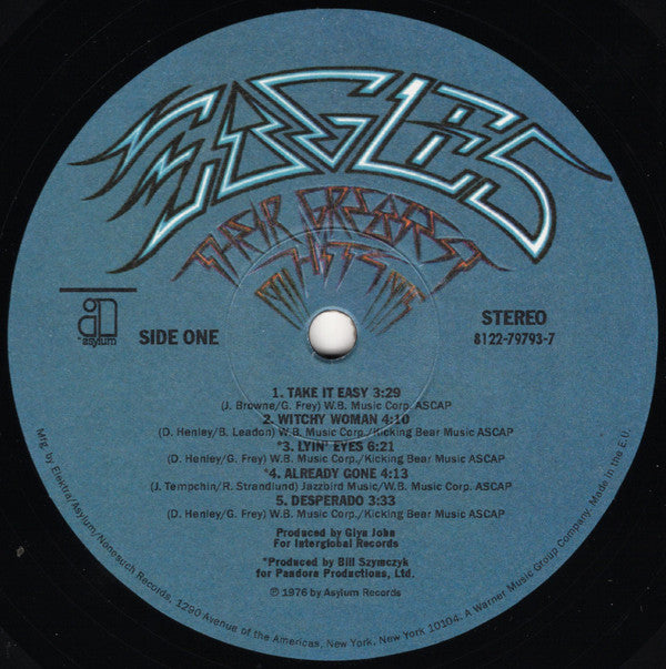 Eagles -Their Greatest Hits 1971-1975