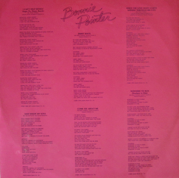 Bonnie Pointer - Bonnie Pointer