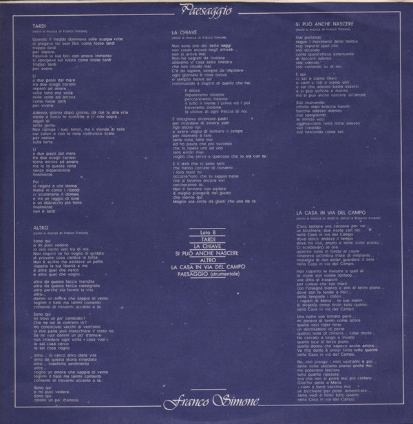 Franco Simone -Paesaggio