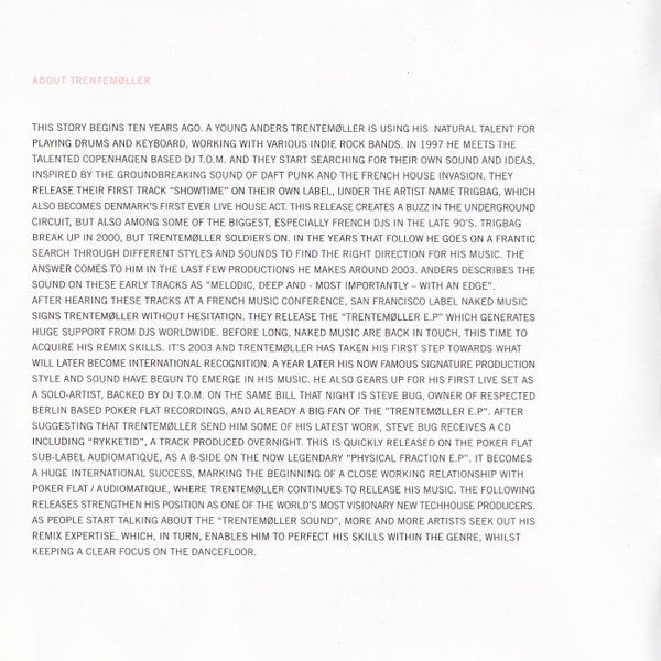Trentemøller -The Trentemøller Chronicles