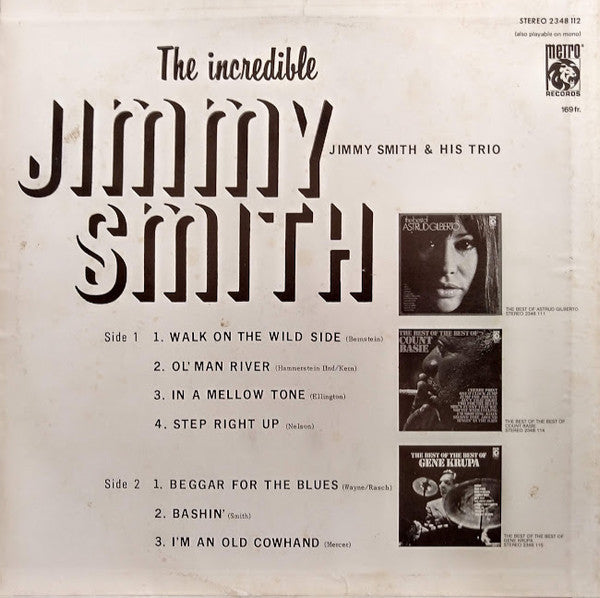 Jimmy Smith -The Incredible Jimmy Smith