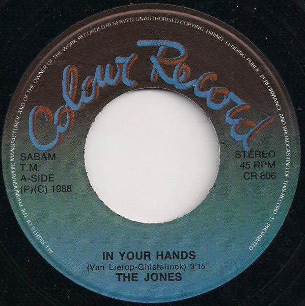 The Jones -In Your Hands