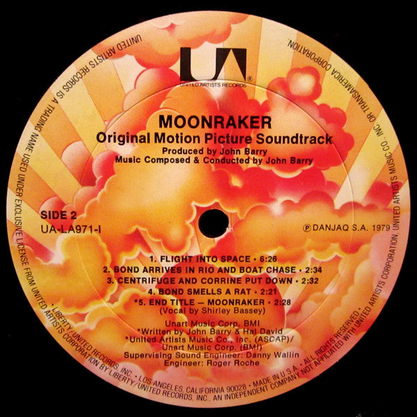 John Barry -Moonraker (Original Motion Picture Soundtrack)