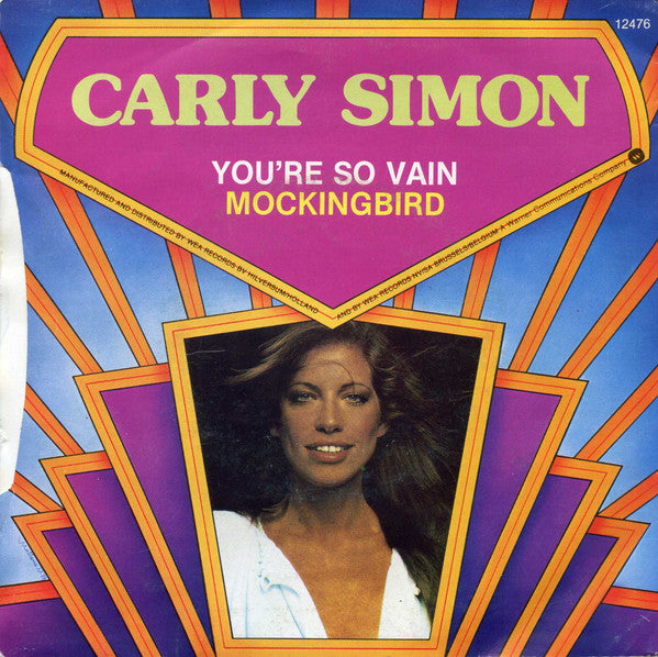 Carly Simon -You're So Vain / Mockingbird