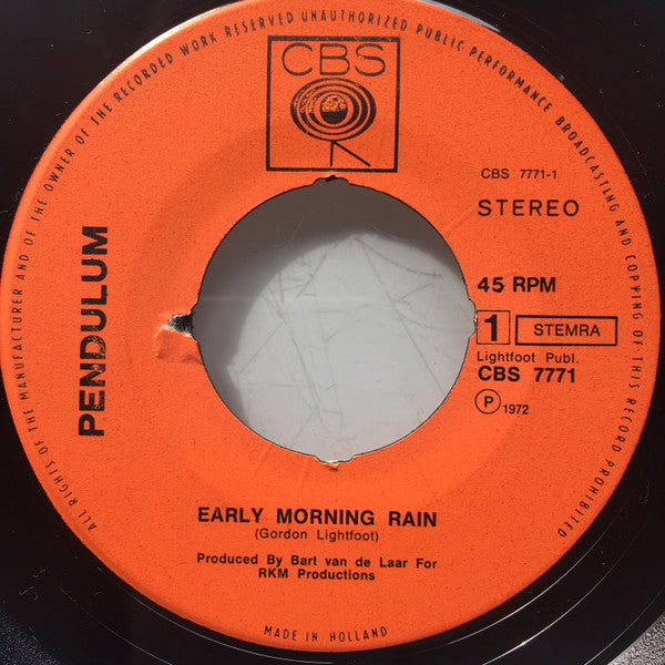 Pendulum (4) -Early Morning Rain