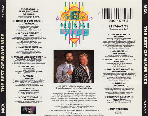Various -The Best Of Miami Vice