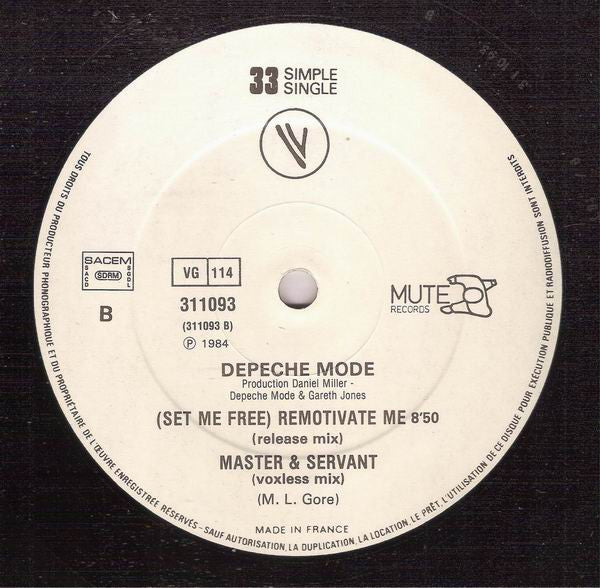 Depeche Mode -Master And Servant (Slavery Whip Mix)