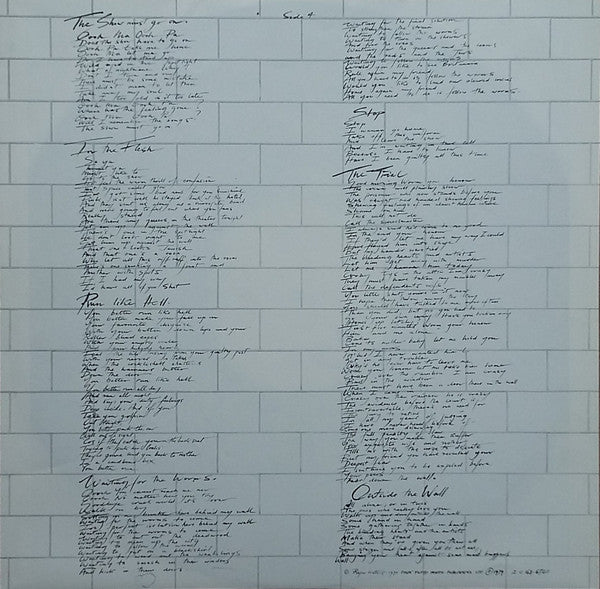 Pink Floyd - The Wall