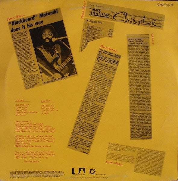 Black Beard* - Strictly Dub Wize