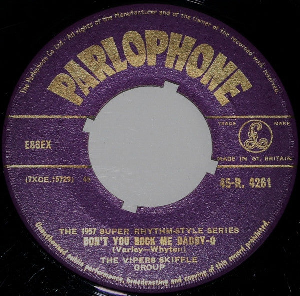 The Vipers Skiffle Group -Don't You Rock Me Daddy-O