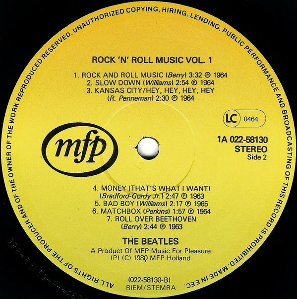 The Beatles -Rock 'n' Roll Music Vol. 1