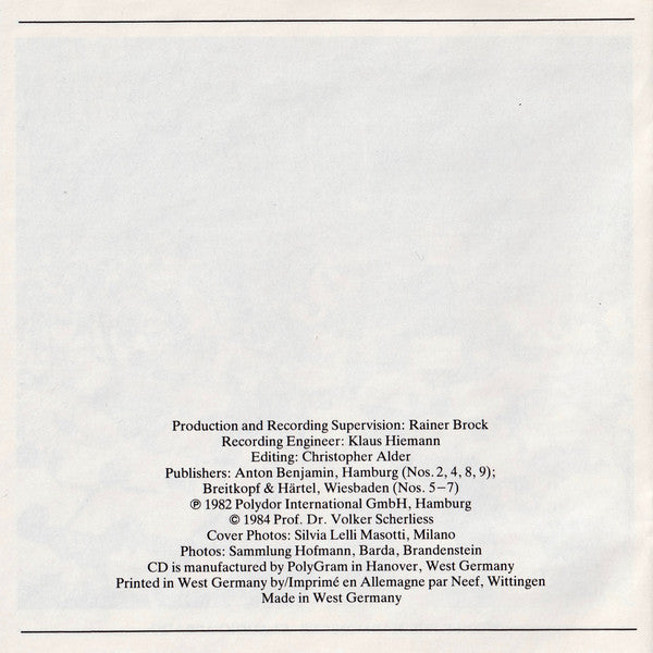 Johannes Brahms - Wiener Philharmoniker, Claudio Abbado - 21 Ungarische Tänze - Hungarian Dances - Danses Hongroises