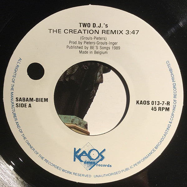 The 2 DJ's* -The Creation