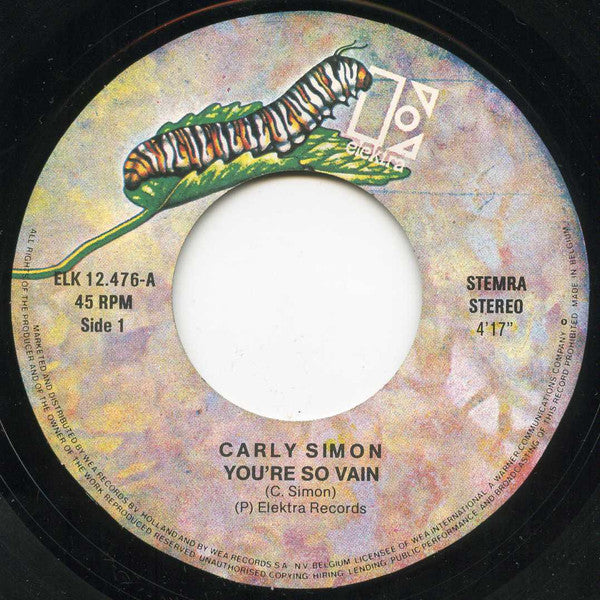 Carly Simon -You're So Vain / Mockingbird