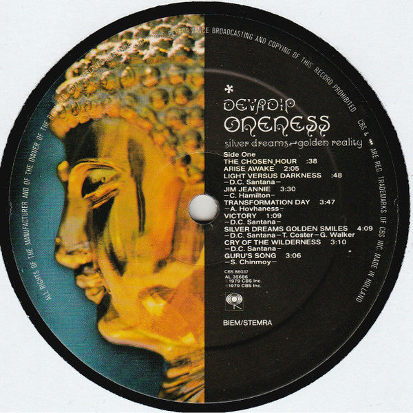 Devadip -Oneness (Silver Dreams - Golden Reality)