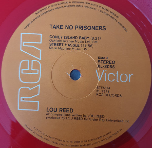 Lou Reed -Lou Reed Live - Take No Prisoners