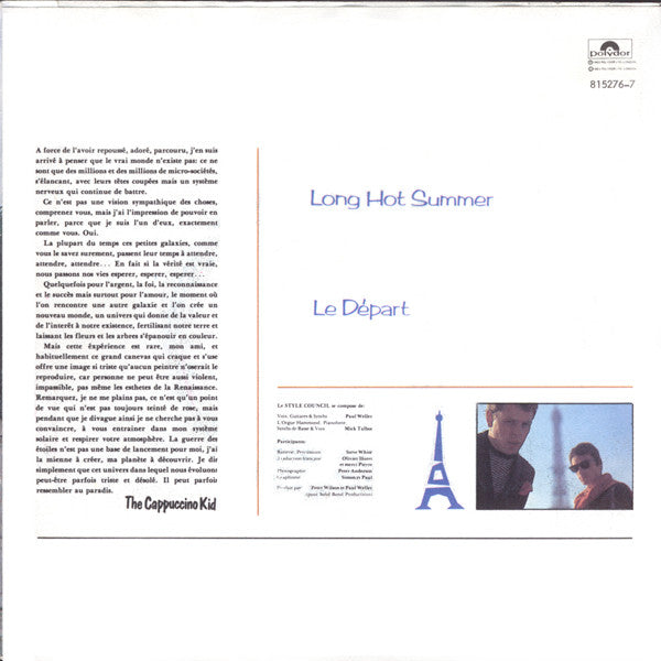 The Style Council -Long Hot Summer