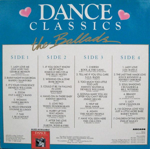 Various -Dance Classics The Ballads 2