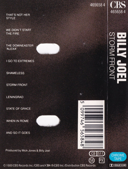 Billy Joel -Storm Front