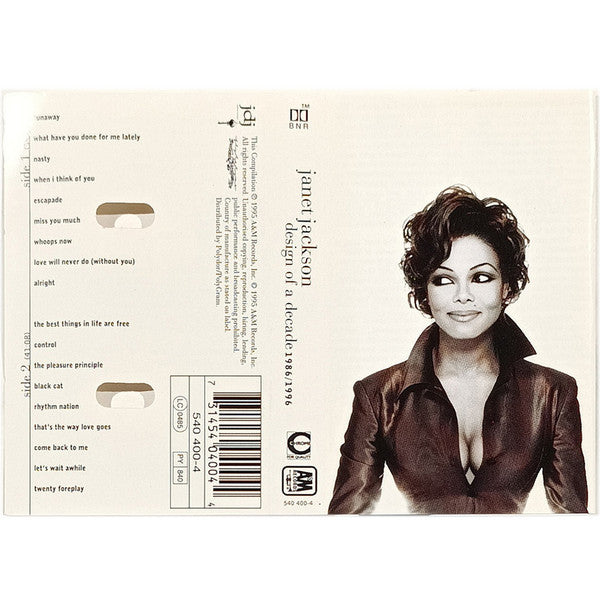 Janet Jackson - Design Of A Decade 1986 / 1996