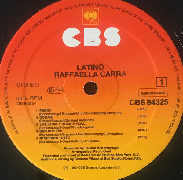 Raffaella Carrà - Latino